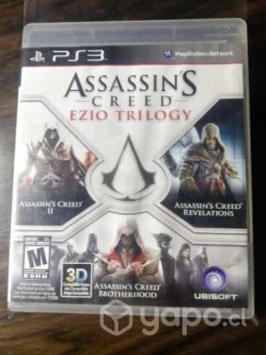 Assassins creed. ezio trilogy. ps3.