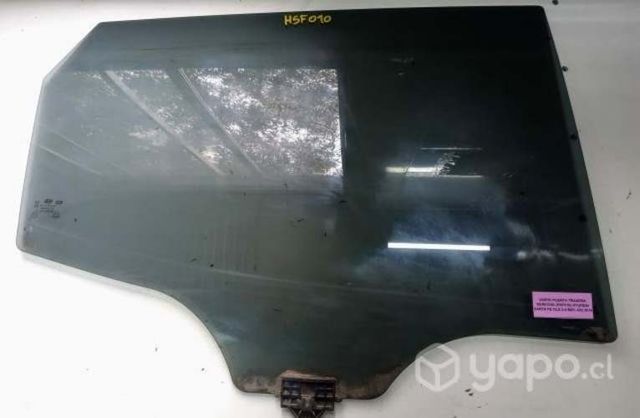 Vidrio Puerta Traser Der (HSF010) Hyundai Santa Fe