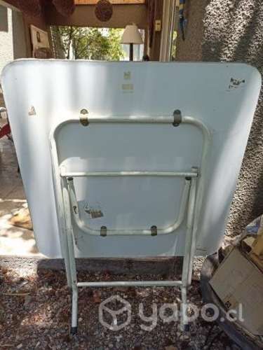 Mesas melamina blanca