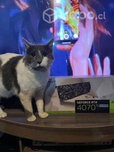 4070 TI SUPER *caja abierta. NUNCA USADA