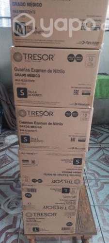 Guantes nitrilo y latex