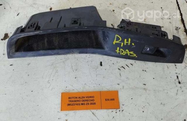 Boton Alza Vidrio Trasero Derecho (MGZ2163) MG ZS