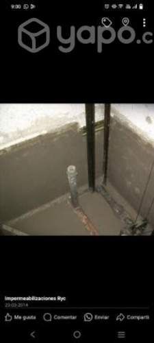 Se realizan todo tipo de impermeabilizaciones