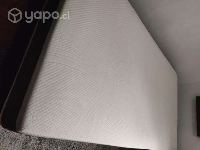 Cama plaza y media con box