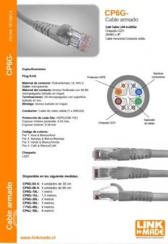 Cable Patch Cord LINKMADE