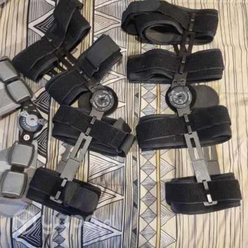 Rodillera con regulacion flexo extension rom