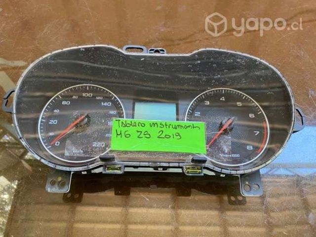 Tablero instrumentos sinóptico MG ZS 2019