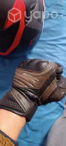 Guantes moto de cordura.