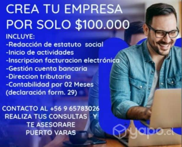 Creacion empresa y contabilidad