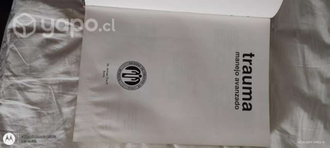 Libro de estudio trauma manejo avanzado.