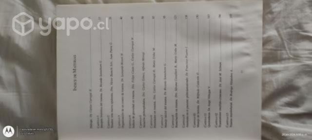 Libro de estudio trauma manejo avanzado.