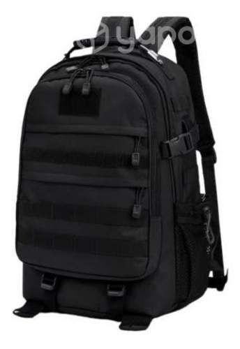 Mochila tactica color negro