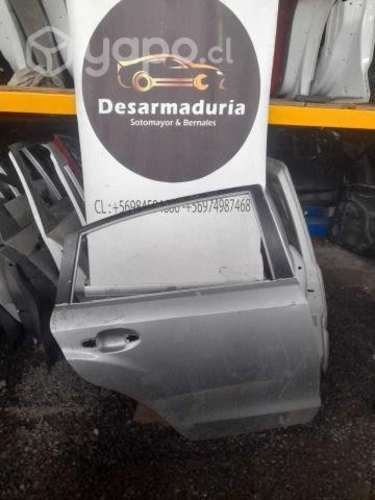 Puerta trasera Subaru Impreza 2014 a 2016 RH 2.1