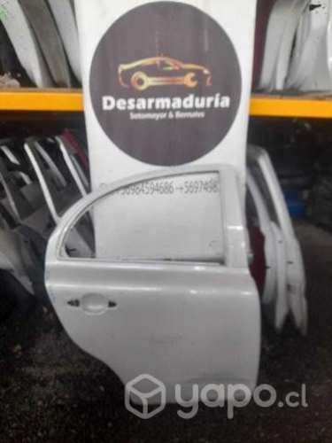 Puerta trasera Nissan March 2012 a 2024 RH 2.1