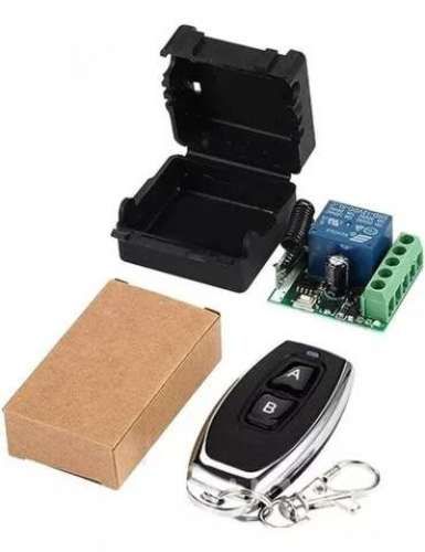 Módulo Relé Rf 12v 433mhz Control Remoto