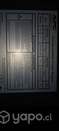 Ups marca APC modelo SRC2K