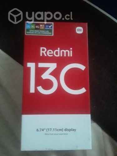 Teléfono celular Redmi 13C Dual 128 GB