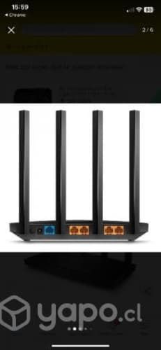 Tp link AC1200 Mesh WIFI ROUTER Archer C6