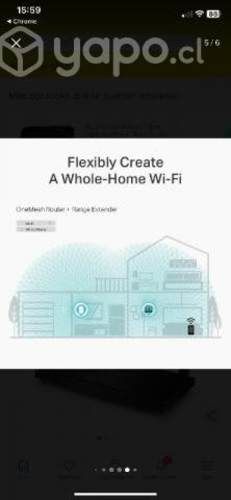 Tp link AC1200 Mesh WIFI ROUTER Archer C6