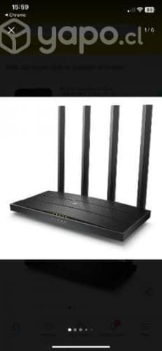 Tp link AC1200 Mesh WIFI ROUTER Archer C6