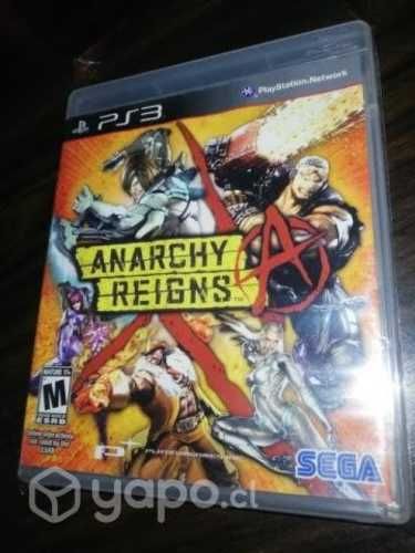 Anarchy reigns. ps3.