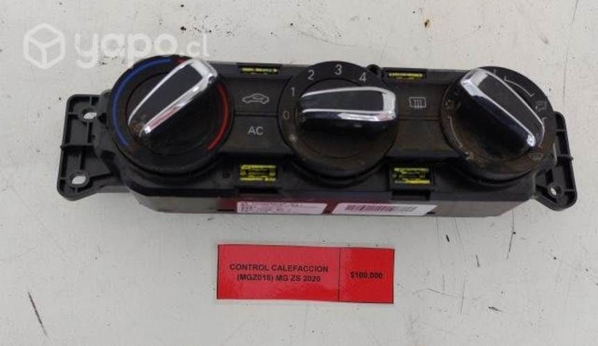 Control Calefaccion (MGZ018) MG ZS 2020