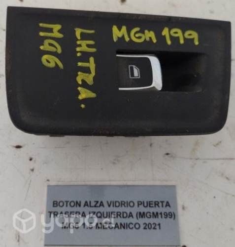 Boton Alza Vidrio Puerta Tras IZQ (MGM199) MG6 1.5
