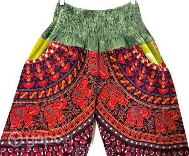 Pantalón Hindu Con Bolsillo Talla L/XL Otros
