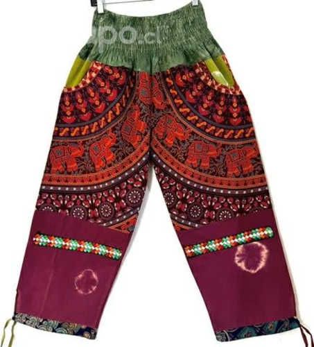 Pantalón Hindu Con Bolsillo Talla L/XL Otros