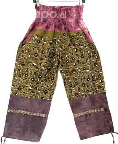 Pantalón Hindú Con Bolsillo L/xl Verde