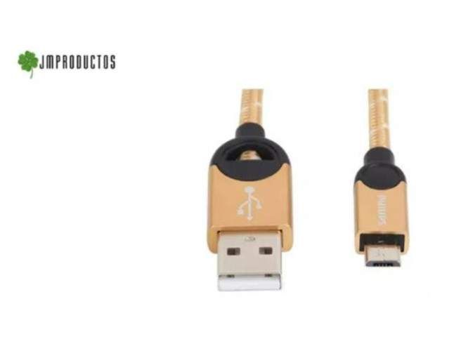 Cable Micro Usb Philips Trenzado