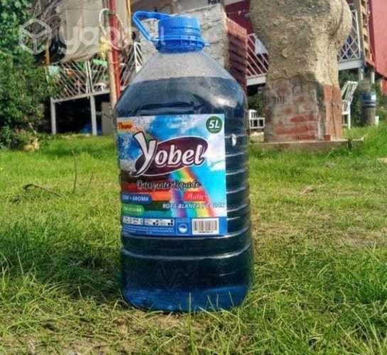 Detergente y cloro concentrado