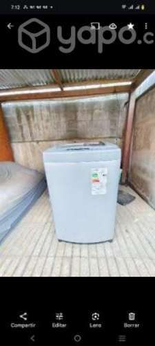 Lavadora marca fenza de 15kg usada