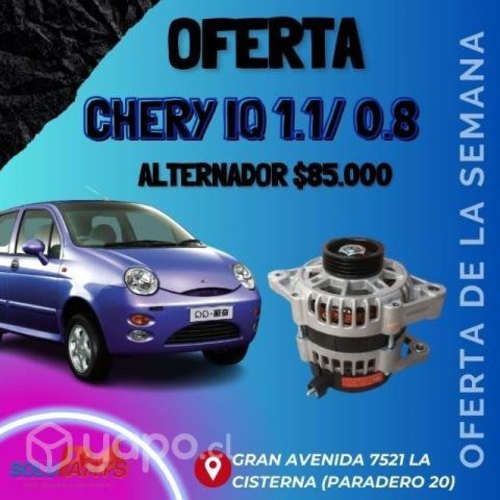 alternador chery iq 1.1 / 0.8