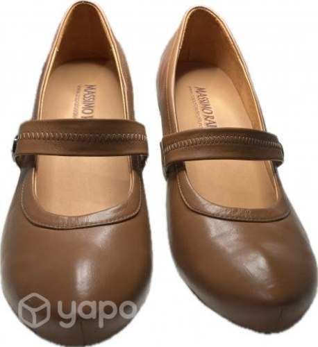 Zapatos cuero de altura Massimo Randó