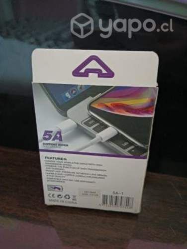 Cable tipo C a lightning