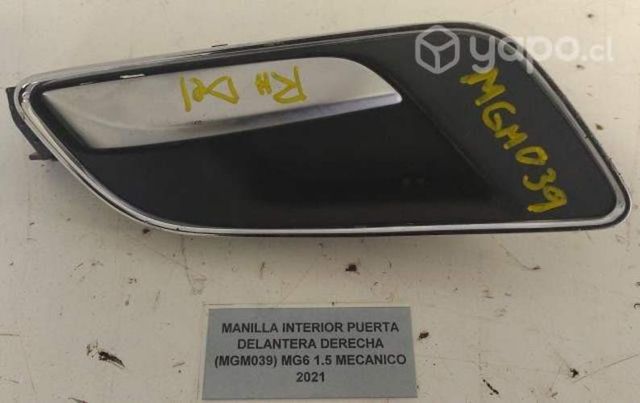 Manilla Interior Puerta Del Der (MGM039) MG6 1.5