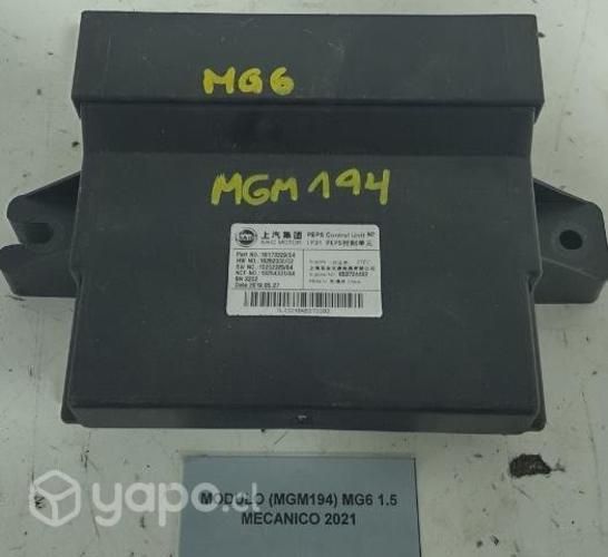 Modulo (MGM194) MG6 1.5 Mecanico 2021