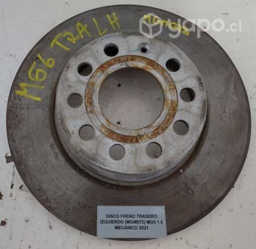 Disco Freno Trasero Izquierdo (MGM072) MG6 1.5 Mec