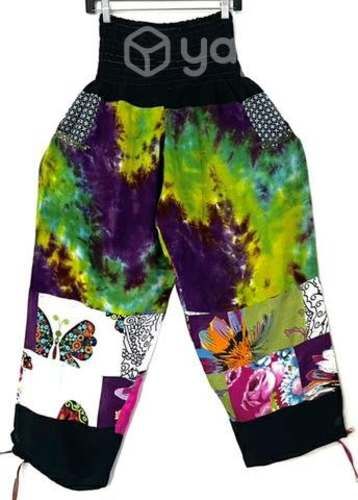 Pantalón Hindu Con Bolsillo talla L/xl Negro