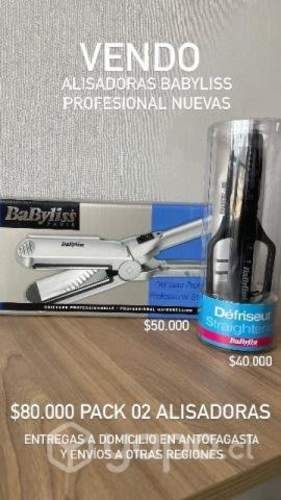 Set alisadores Babyliss Profesional