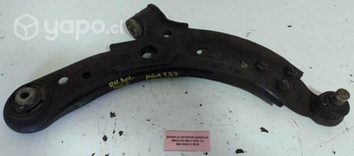 Bandeja Inferior Derecha (MGA133) MG 3 STD 1.5 Mec