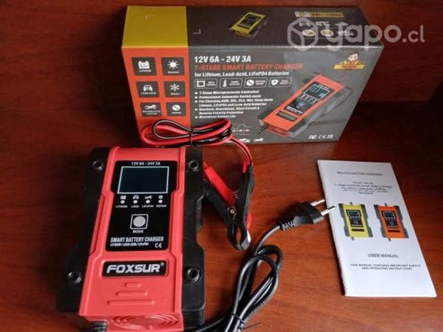 Cargador de batería vehículo