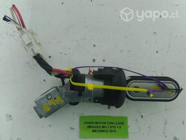 Chapa Motor Con Llave (MGA222) MG 3 STD 1.5 Mec