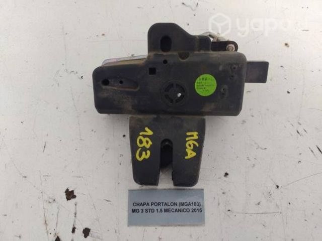 Chapa Portalon (MGA183) MG 3 STD 1.5 Mec 2015