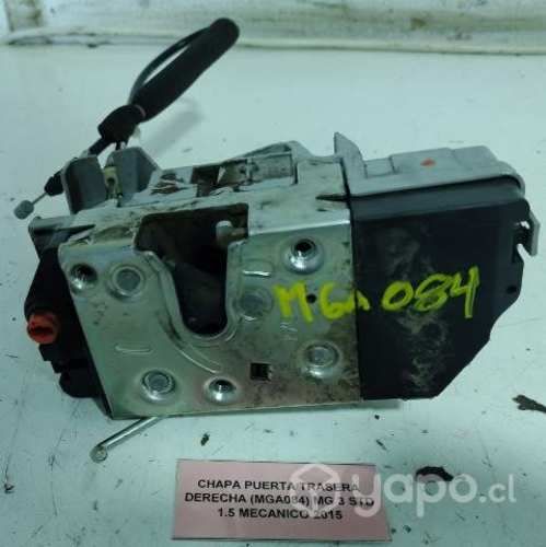 Chapa Puerta Trasera Derecha (MGA084) MG 3 STD 1.5