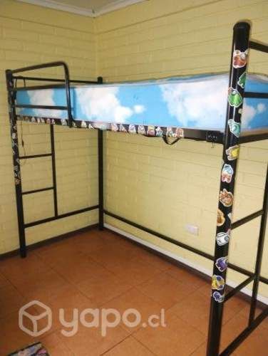 Cama y colchon 1 plaza