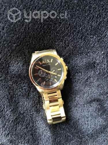 Reloj Armani dorado traído de USA