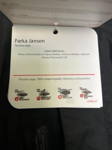 Parka Rossignol Jansen, Talla M, Hombre