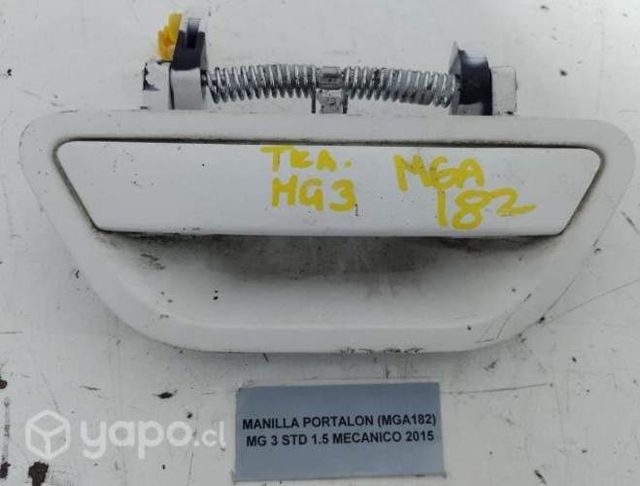 Manilla Portalon (MGA182) MG 3 STD 1.5 Mec 2015